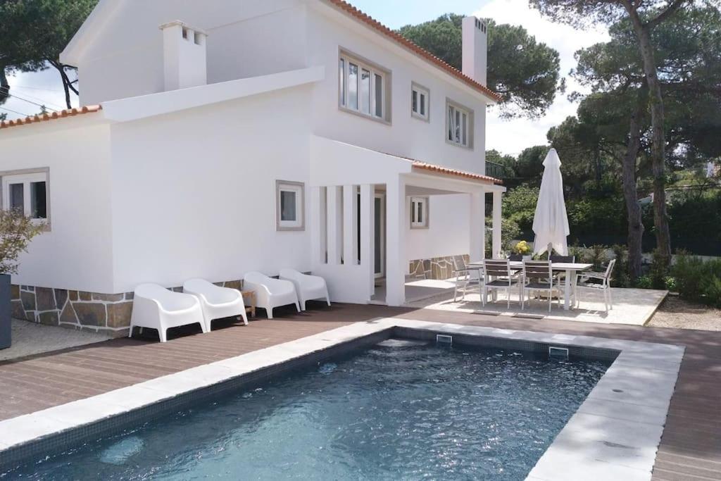 Villa Banzao Pineforest Family &friends Pool Garden Colares